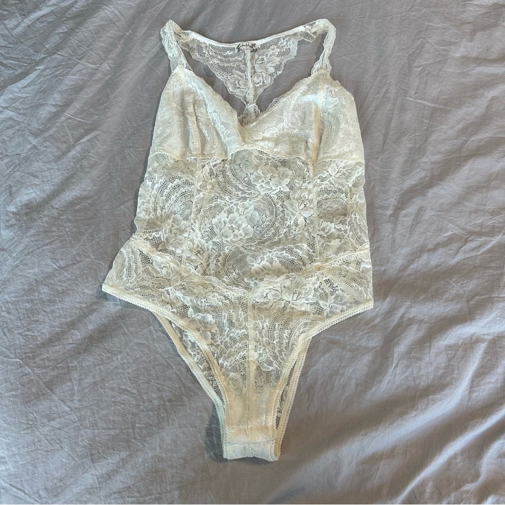 Free People Lace Bodysuit